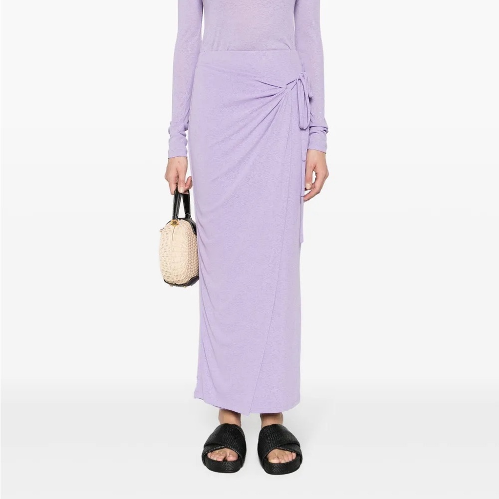 Nanushka Lavender Maxi Skirt